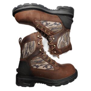 Carhartt Ironwood Waterproof 8" Work Boots Men’s 10M Brown Camo